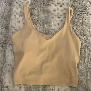 Lululemon Align tank, size 8, color Prosecco